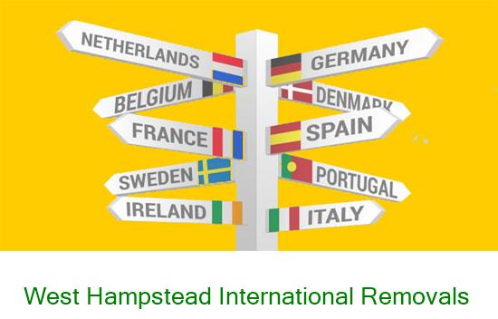 West Hampstead international removal company